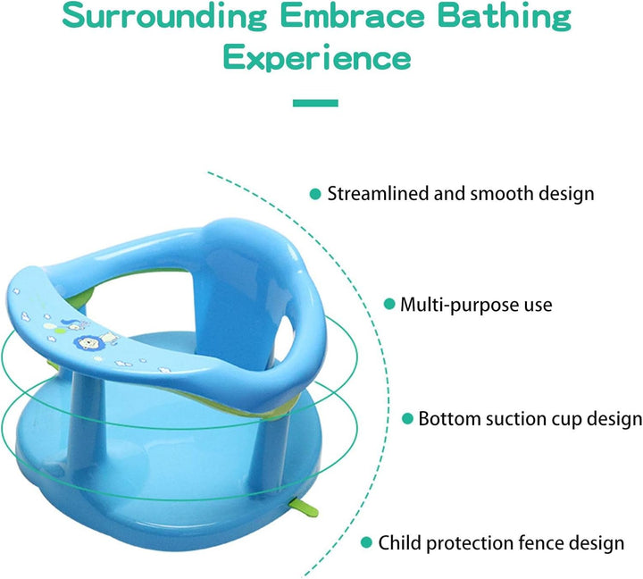 Kinder Badewannensitz Baby Badewannensitz,Baby-Badewannensitz Zum Sitzen Mit Rückenlehne Und Saugnäp