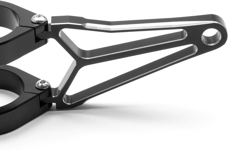 Motorrad Scheinwerfer-Halter 35-36mm Gabel Montiert Razor Stil Aluminium