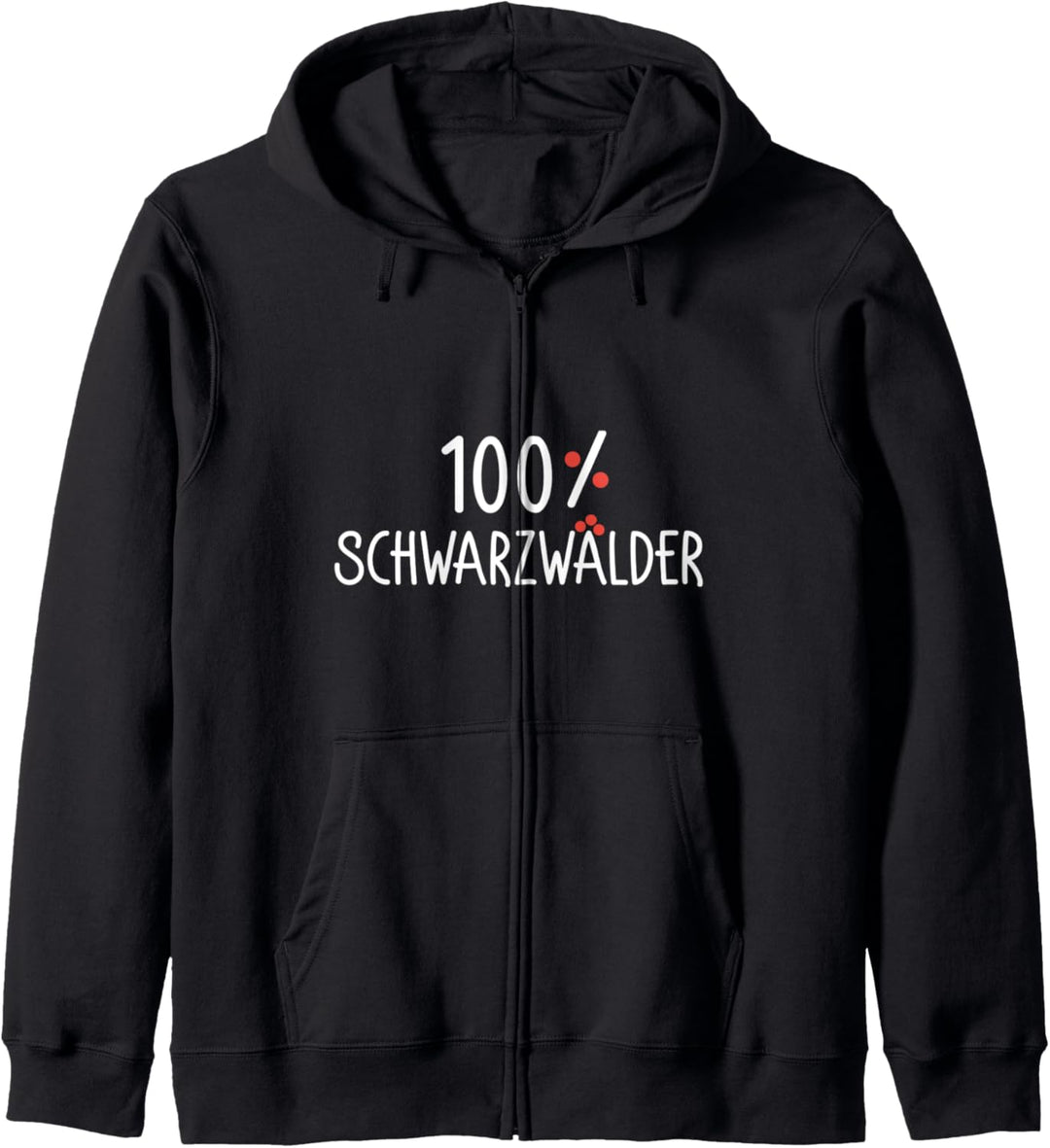 100% Schwarzwälder | Schwarzwald Schwarzwaldmädel Kapuzenjacke