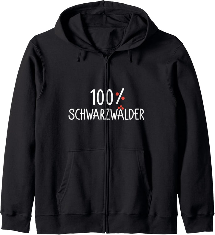 100% Schwarzwälder | Schwarzwald Schwarzwaldmädel Kapuzenjacke