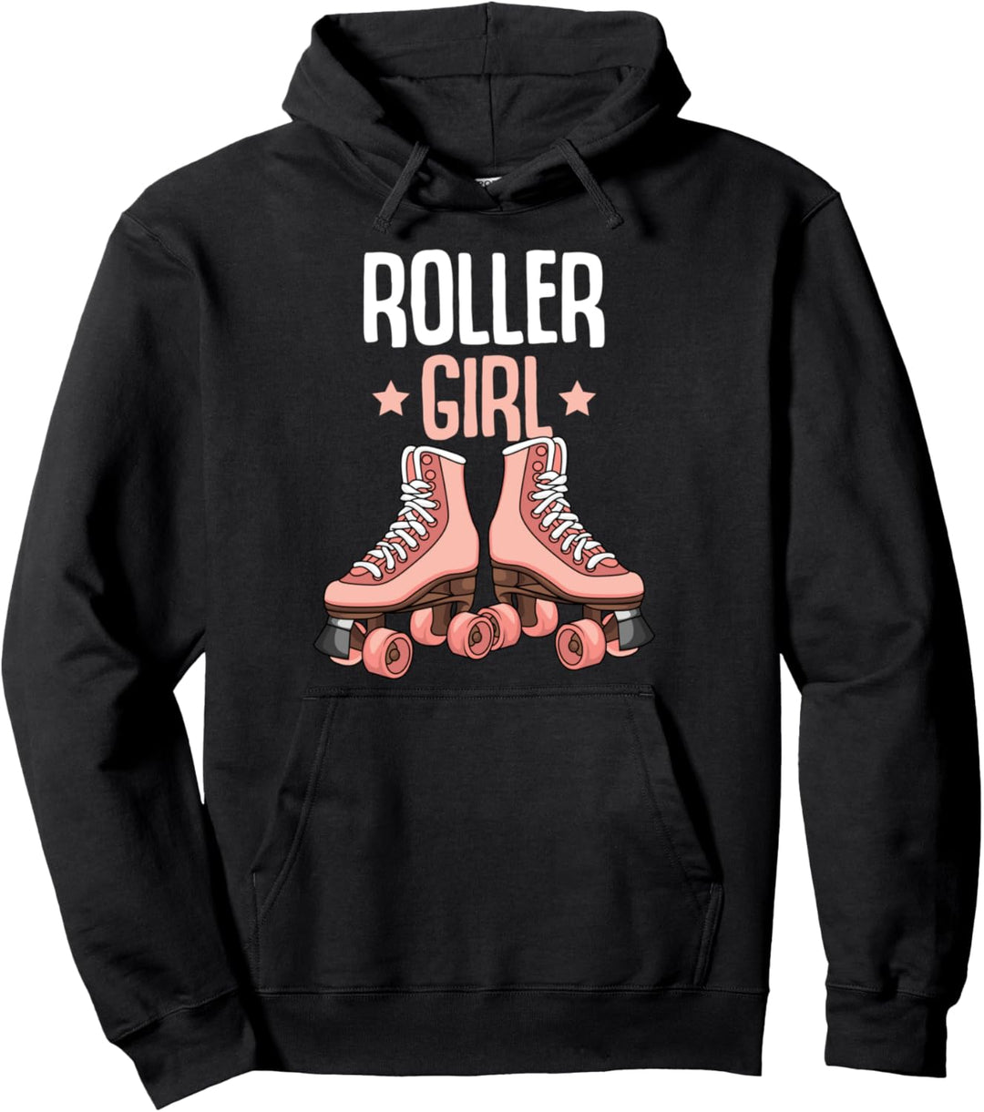 Rollschuhe Roller Girl Roller Skates Rollschuh Mädchen Pullover Hoodie