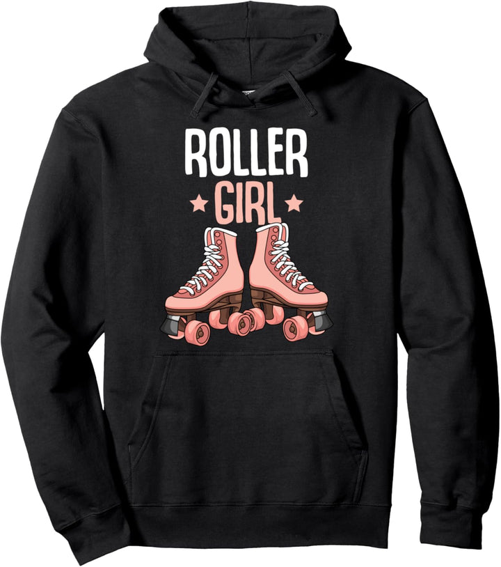 Rollschuhe Roller Girl Roller Skates Rollschuh Mädchen Pullover Hoodie