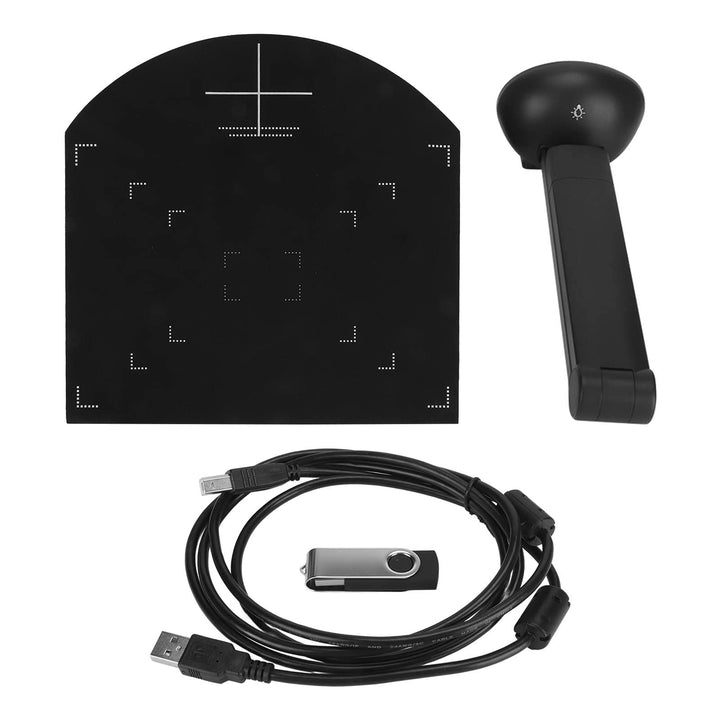 Dokumentenkamera-Scanner, Tragbarer 5 MP 2592 X 1944 USB-Buchscanner mit LED-Licht, OCR-Technologie,