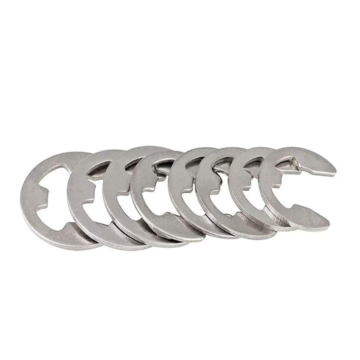 E-clip Sicherungsring, E-Clip Externe Haltering Edelstahl Snap Intern Sicherungsring E Clip Sprengri