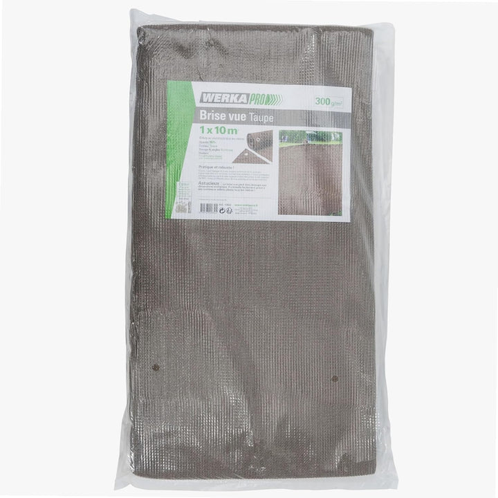 Sichtschutz taupe 300g/m2 Werkapro