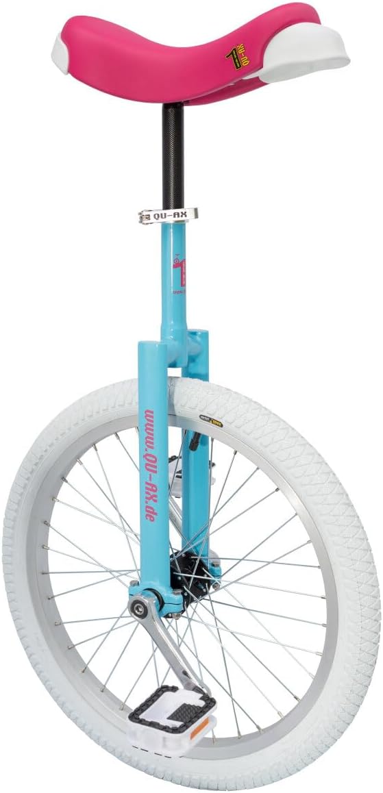 QU-AX Unisex – Erwachsene Luxus Einrad, blau, One Size