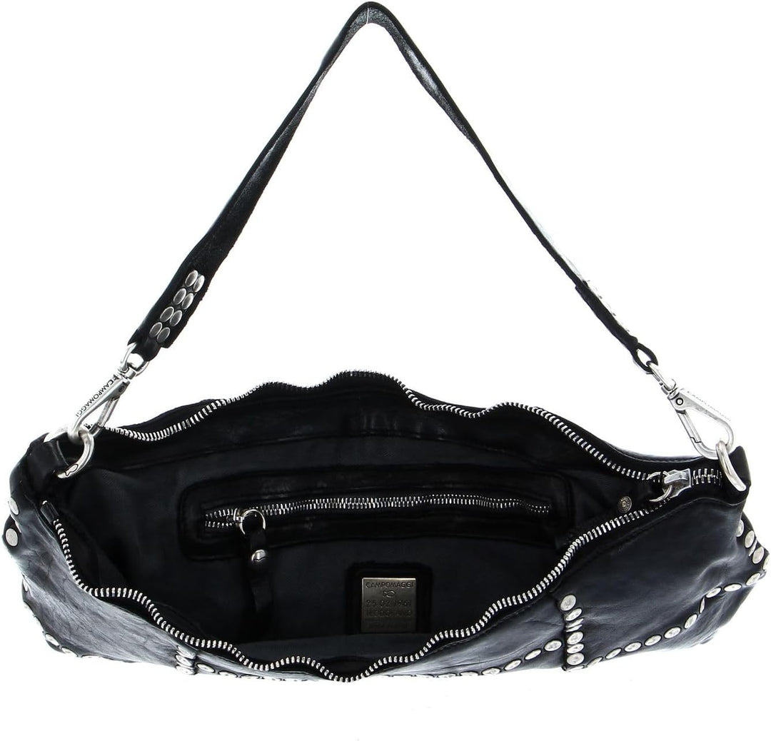 Campomaggi Horizontal Shoulder Bag Nero
