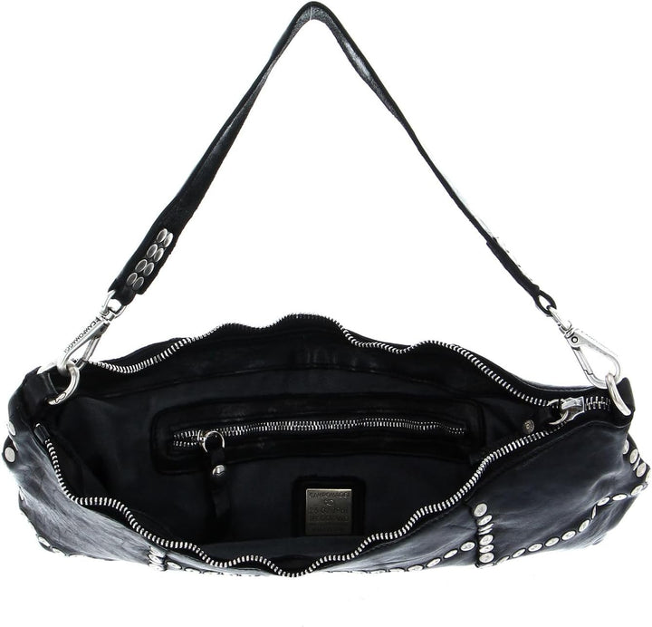 Campomaggi Horizontal Shoulder Bag Nero