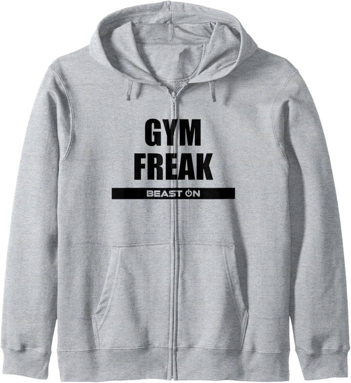 Gym Freak Fitness Body Workout Gym Bodybuilding Motivation Kapuzenjacke
