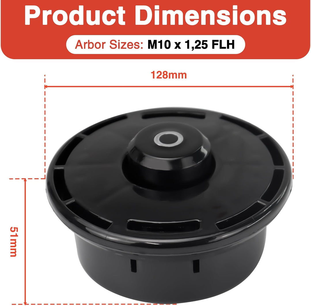 Ersatz-Strimmerkopf für Honda UMK425E UMK431E UMK435E UMR425E Strimmer Rasenmäher