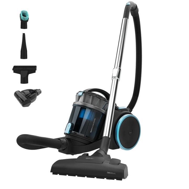 Cecotec Bagless Sledge Vacuum Cleaner Conga Rockstar Multicyclonic XXL Animal. 800 W, Multicyclonic,