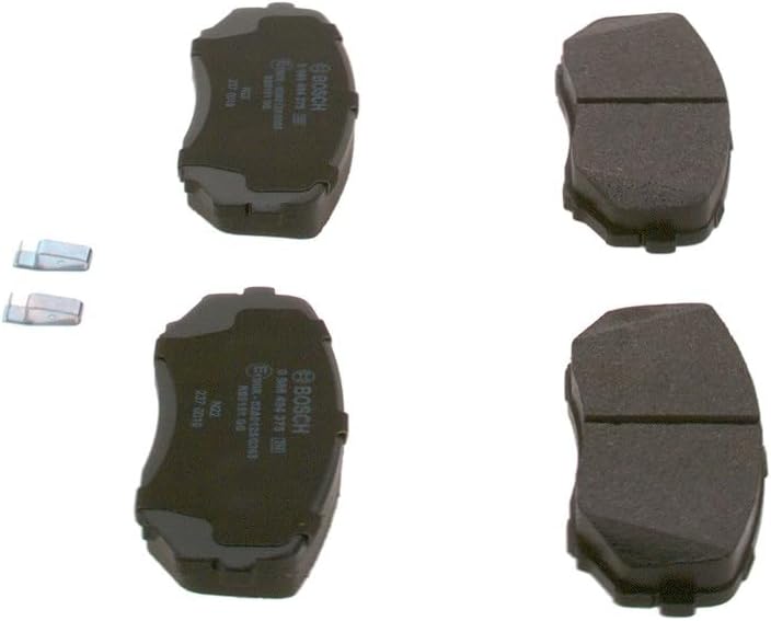 Bosch BP1283 Bremsbeläge - Vorderachse - ECE-R90 Zertifizierung - vier Bremsbeläge pro Set