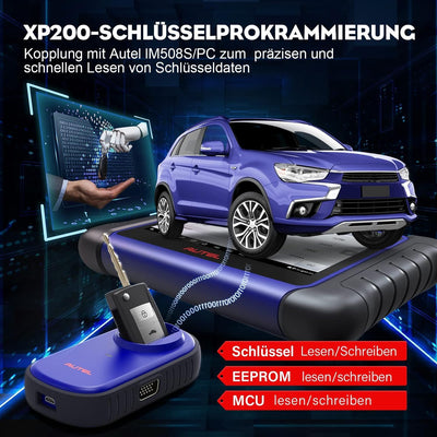 Autel MaxiIM IM508 Scanner [2 Jahres Update] Schlüssel Programmierwerkzeug mit XP200 Programmierer,