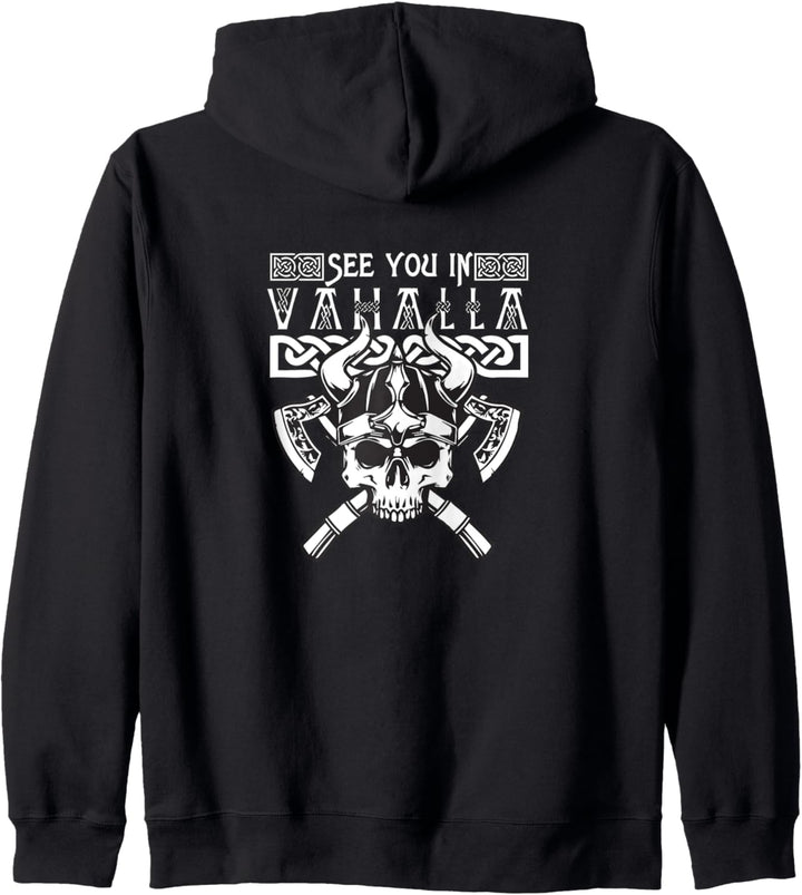 See You IN Valhalla | Thor | Odin | VIKINGS Ragnar Kapuzenjacke