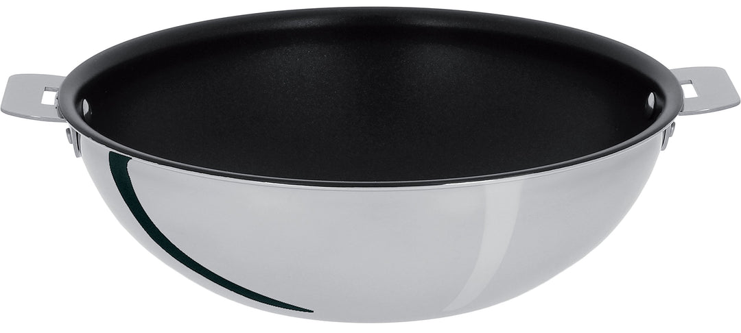 Cristel - WOK 28 CM CASTELINE AMOVIBLE EXCALIBUR - Cristel - WOKT28QE