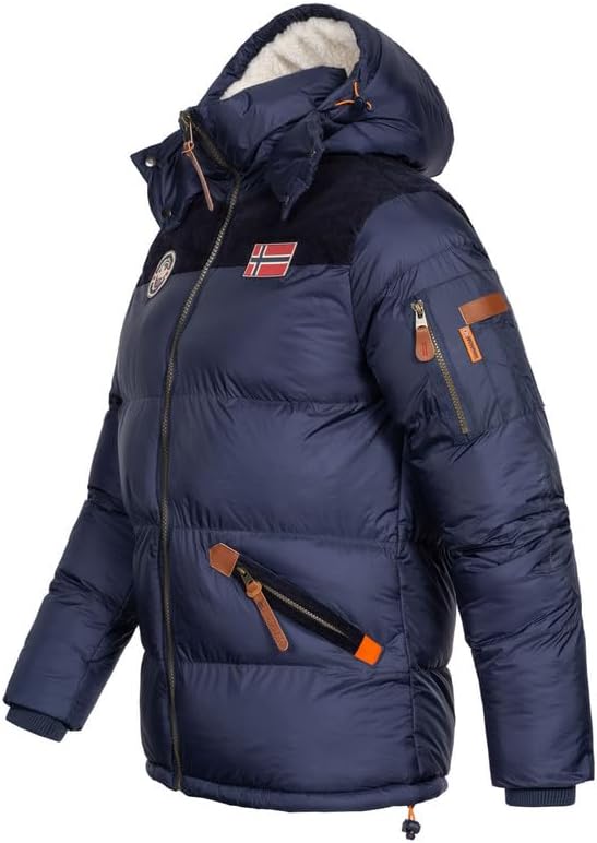 Geographical Norway Celian Men - Winterjacke Herren Warme Steppung Mann Herbst Winter - Warme Mantel