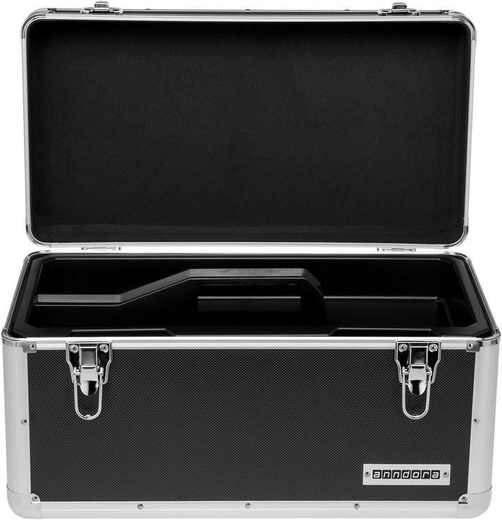 anndora Werkzeugkoffer 28 Liter - XL Werkzeugkasten Werkzeugbox - schwarz, Xl - Schwarz