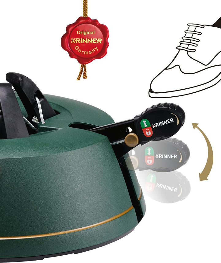 Krinner Christbaumständer Basic S, Grün