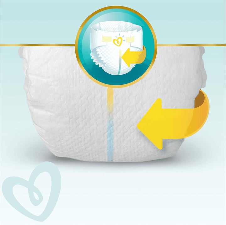 Pampers - New Baby - Windeln Grösse 3 (6-10/5-9 kg) - Giant Pack - Set von 2 (100 Schichten)