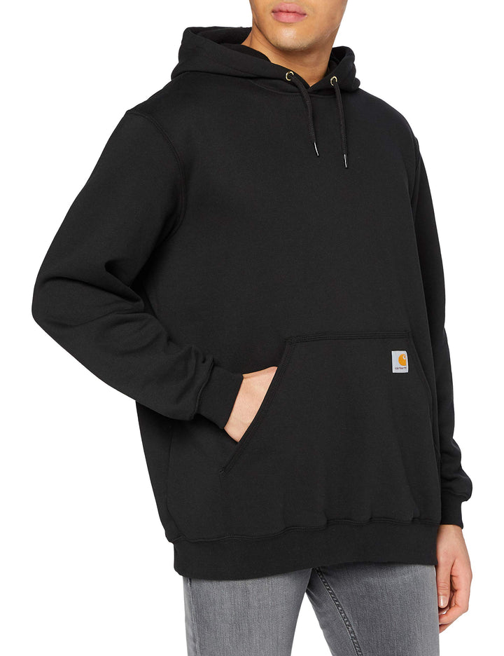 Carhartt Herren Weites, Mittelschweres Sweatshirt Kapuzenpullover XS Schwarz, XS Schwarz