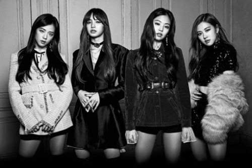 BLACKPINK - [Square Up 1st Mini Album Black Ver CD+Booklet+PhotoCard+SelfieCard+Lennticular Lyrics+P