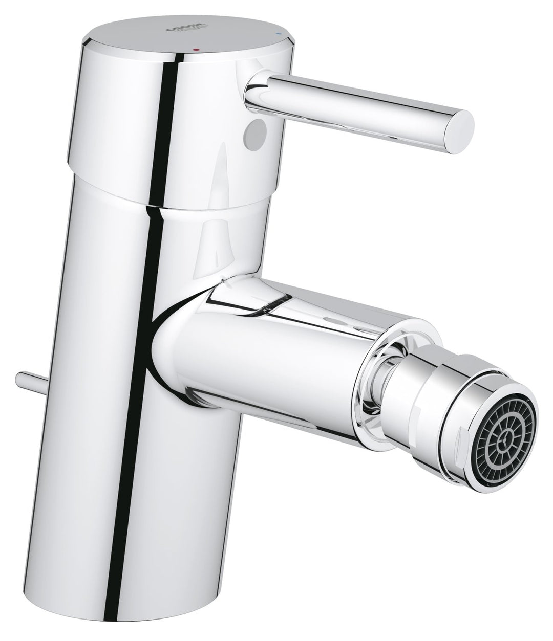 Grohe Concetto Bidetarmatur, Zugstange, Kugelgelenk-Auslauf 32208001, Chrom