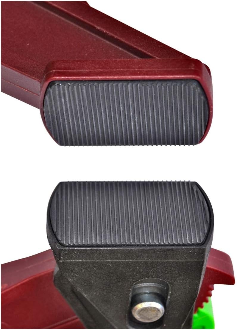 PIHER Leichter Knebel aus Nylon und Glasfaser, Rot
