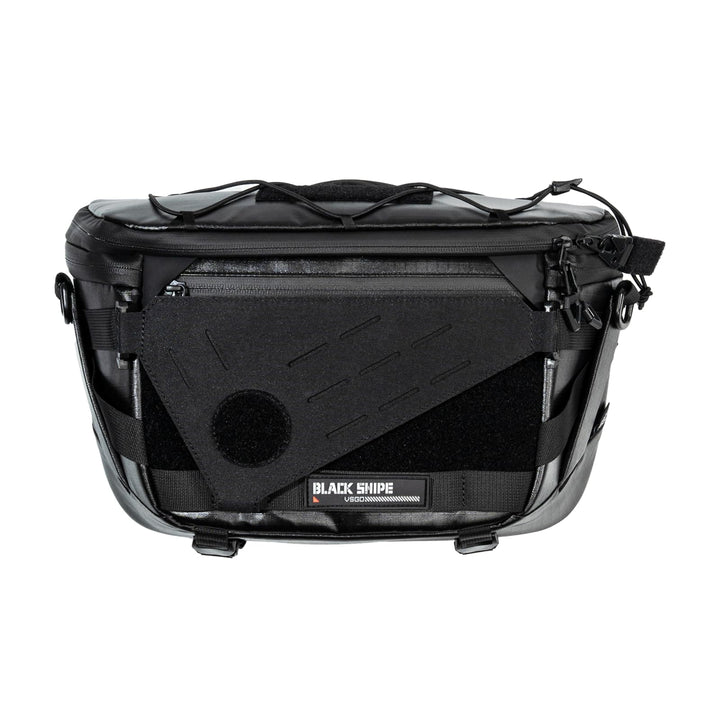 VSGO Black Snipe Pro 7-9L Erweiterbare Kameratasche – Wasserabweisender Techwear-Stoff, Anti-Drehung
