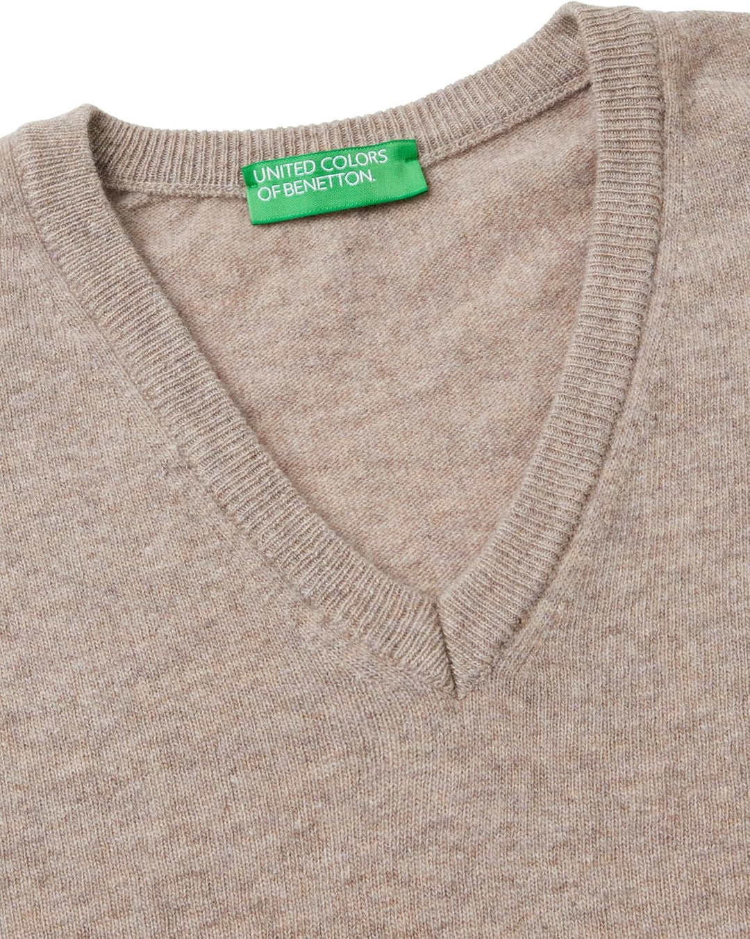 United Colors of Benetton Herren Pullover, Taupe 530