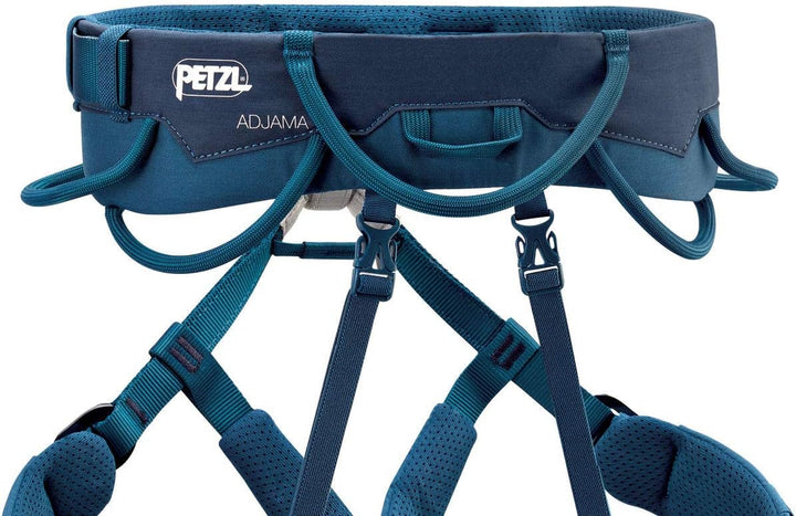 PETZL Unisex Adjama Klettergurt (1er Pack) XL Blau, XL Blau