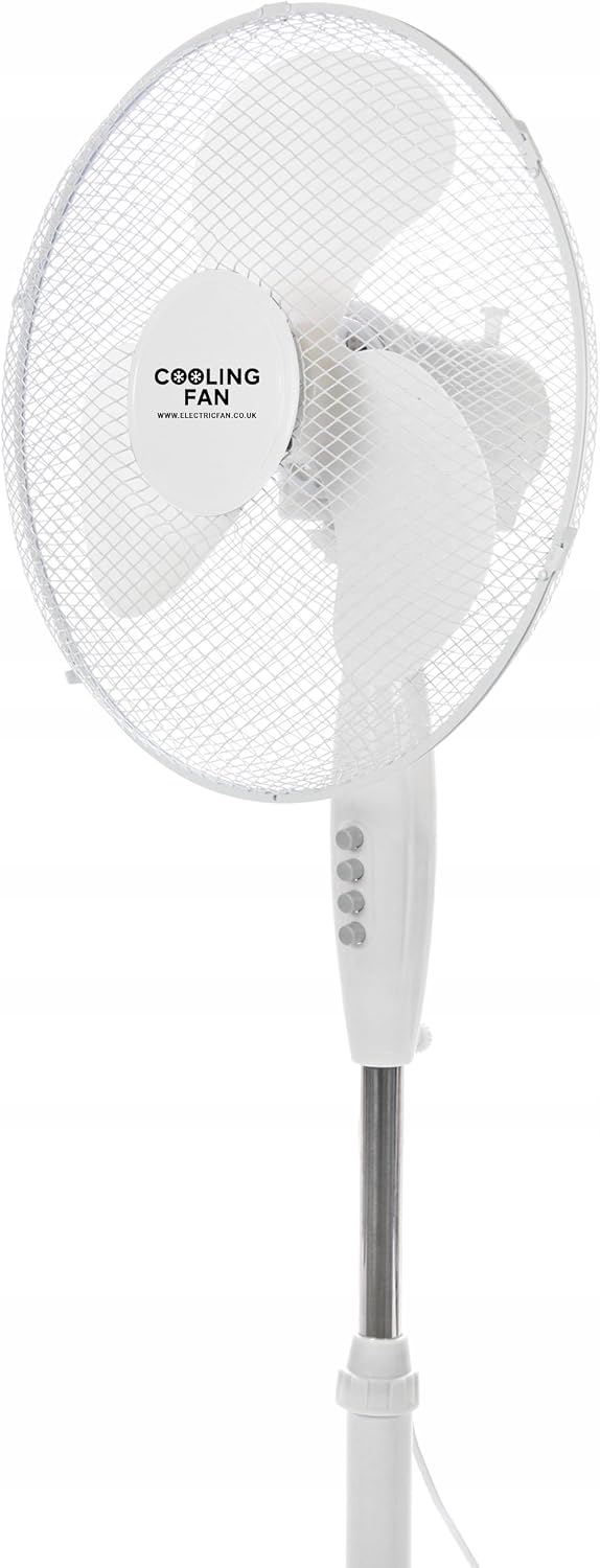 16 Zoll Standventilator 40 cm mit starkem Luftstrom 90° Oszillation energieeffizient starker Luftstr