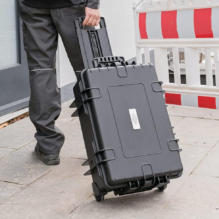KNIPEX 00 21 37 LE Werkzeugkoffer "Robust45 Move" Werkzeug-Trolley | Rollkoffer leer & Elektro-Paket