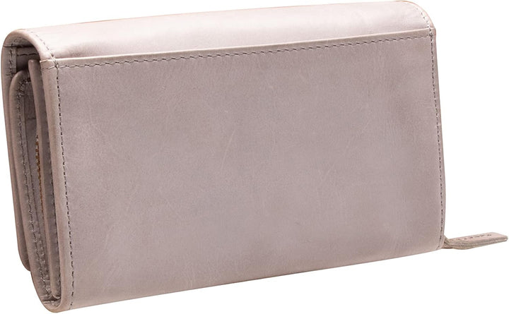 Maitre - Steinbach dilara Purse lh11f Hellgrau, 16X9,5 Farbe:hellgrau / Material:cotton,cow Leather