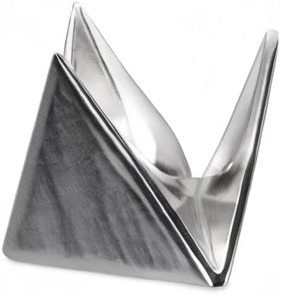 Alessi AGO01 Roost Doppel-Eierbecher - Aluminium, Silber, 4,50 x 4,50 x 4,50 cm