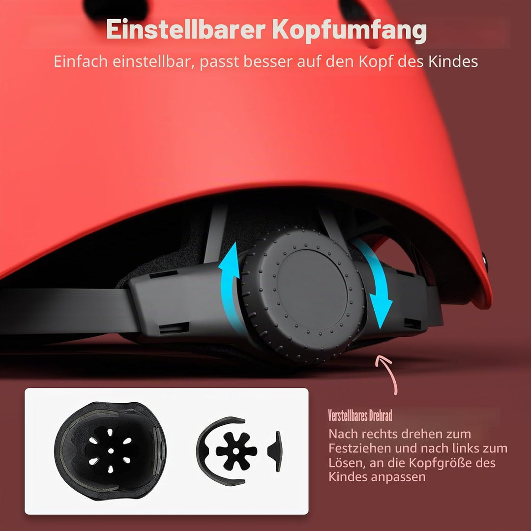 XJD Kinder Jugend Fahrradhelm Klassiker Kinderhelm CE-Zertifizierung für Multisport Fahrrad Klettern