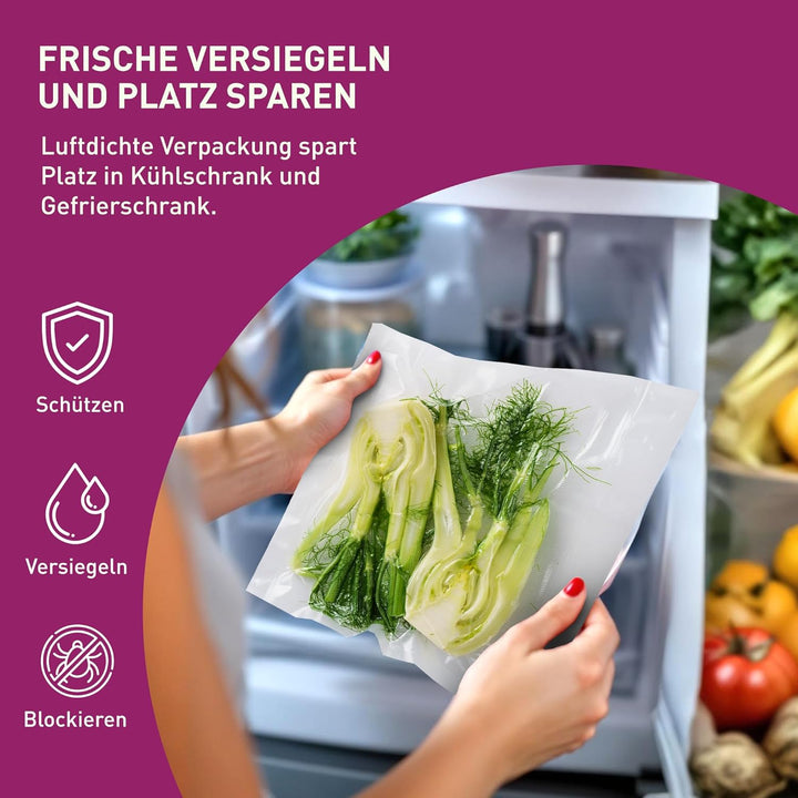 Vakuumierbeutel culivac 500 Vakuumbeutel 30x40cm Premium, Folienbeutel für jedes Folienschweissgerät
