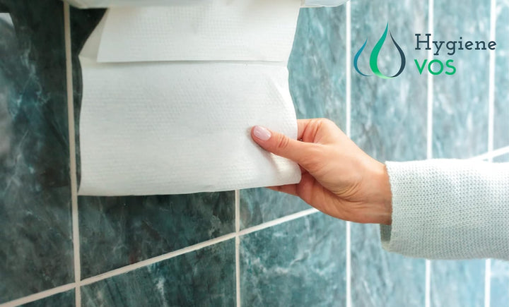 Hygiene VOS Papierhandtuchspender für Zickzack Lagenfalz Interfold Papierhandtücher, 100% recycelter