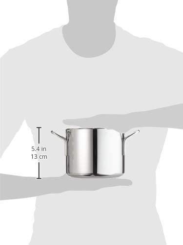 EVA SOLO Patelnia Sauté 24cm Stainless Steel, Edelstahl, Black 2,2L, 2,2L