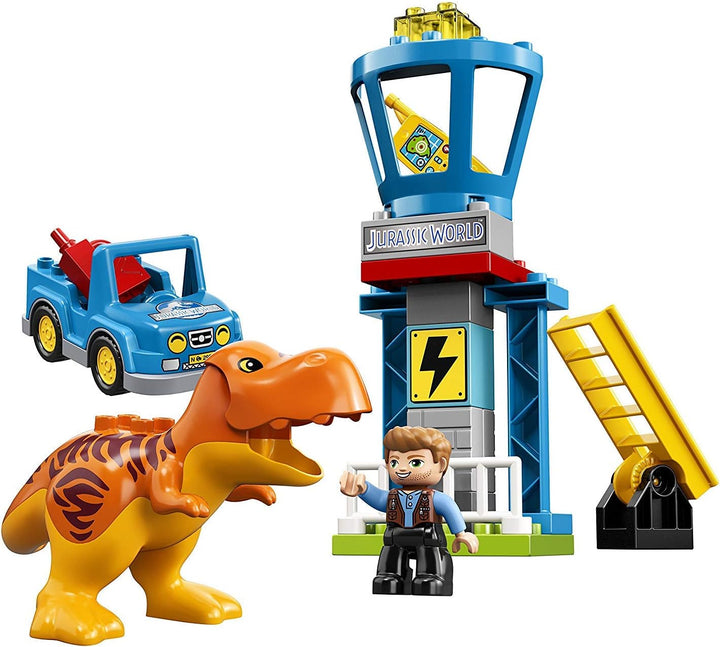 LEGO 10880 DUPLO Jurassic World T-Rex Aussichtsplattform Single, Single