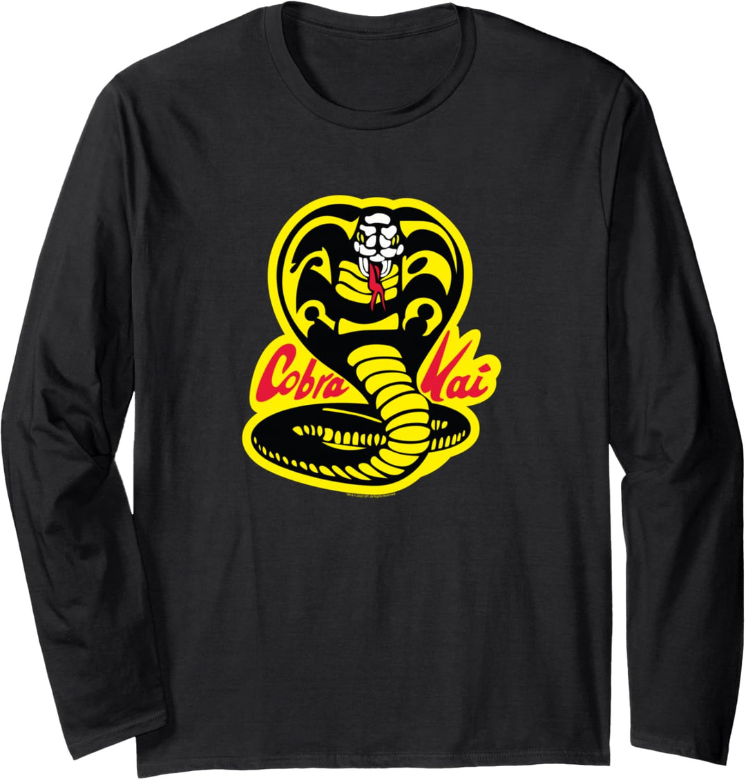 Cobra Kai Fegen Sie das Bein Langarmshirt