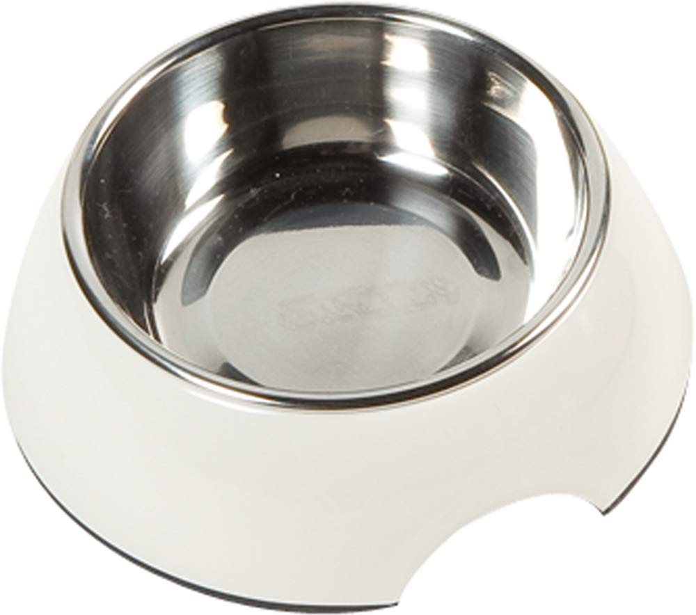 Karlie Fressnapf Royal Rondo H: 7.5 cm 700 ml ø: 16 cm L weiss weiss H: 7,5 cm, weiss H: 7,5 cm