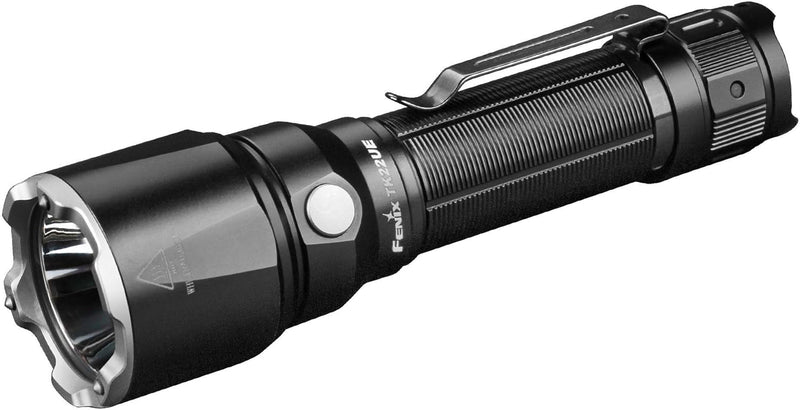 FENIX Unisex-Adult Tactical Flashlight TK22 UE LED Taschenlampe 1600 Lumen, Black, small