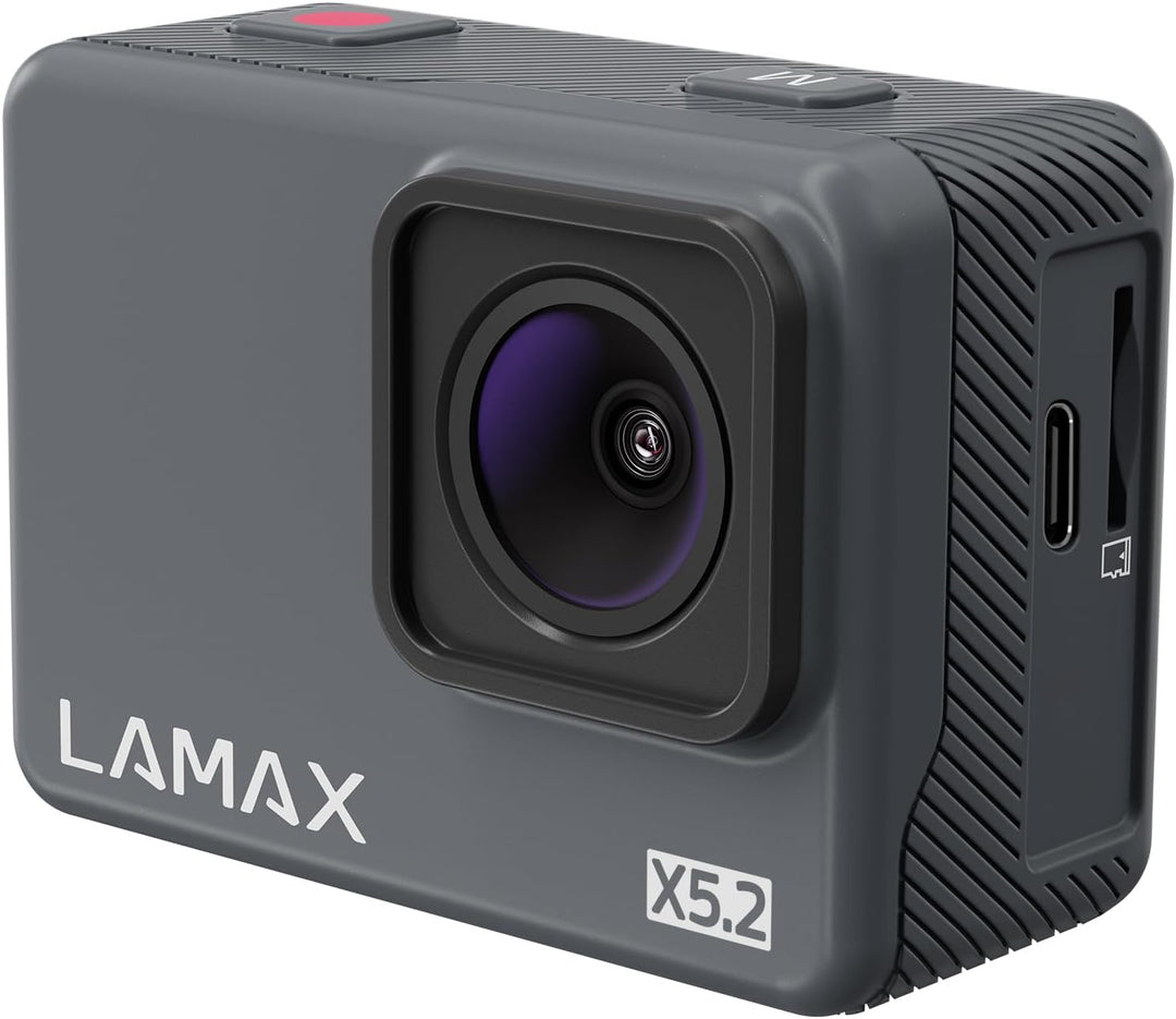 Lamax X5.2 Actionkamera mit echtem 4K bei 30 FPS, flüssigem Full HD bei 60 FPS, MAX-sanfter elektron
