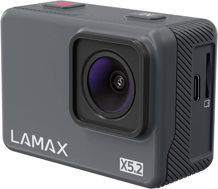 Lamax X5.2 Actionkamera mit echtem 4K bei 30 FPS, flüssigem Full HD bei 60 FPS, MAX-sanfter elektron
