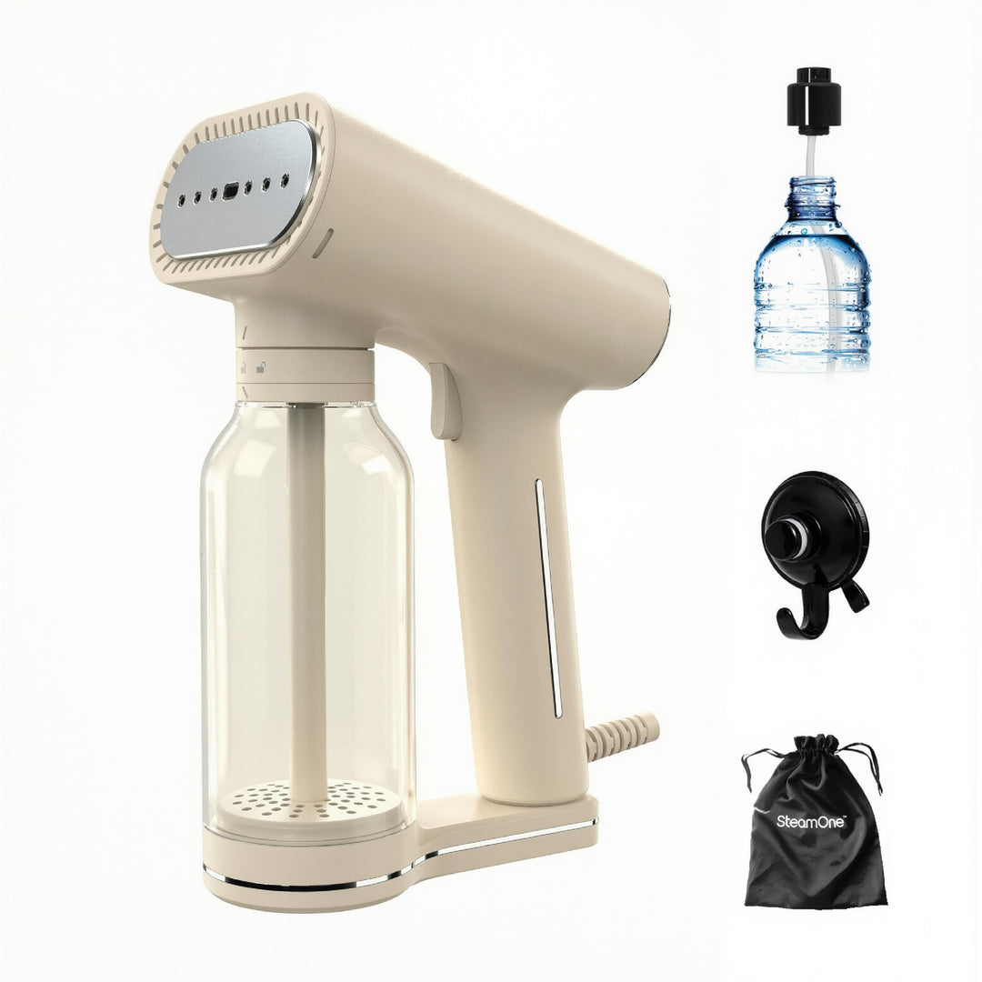 STEAMONE – Dampfglätter 2000W, 30g/min – Handbügeleisen – Fassungsvermögen 400ml – Entfernt 99,99% d