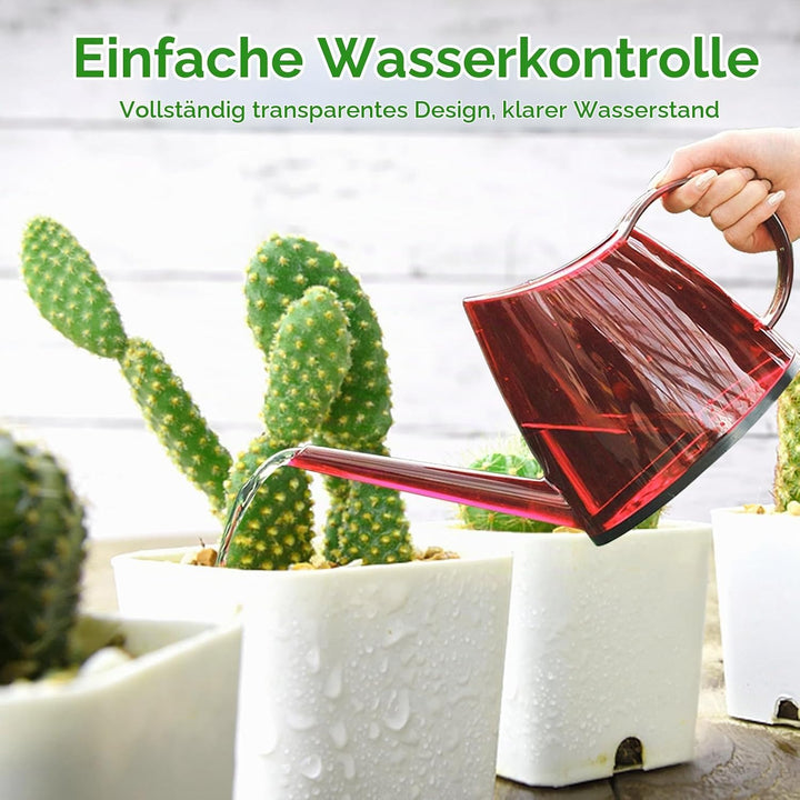 Giesskanne für Zimmerpflanzen, Loft Flower Care Giesskanne, 1,2L Pflanzengiesskanne mit langem Ausla