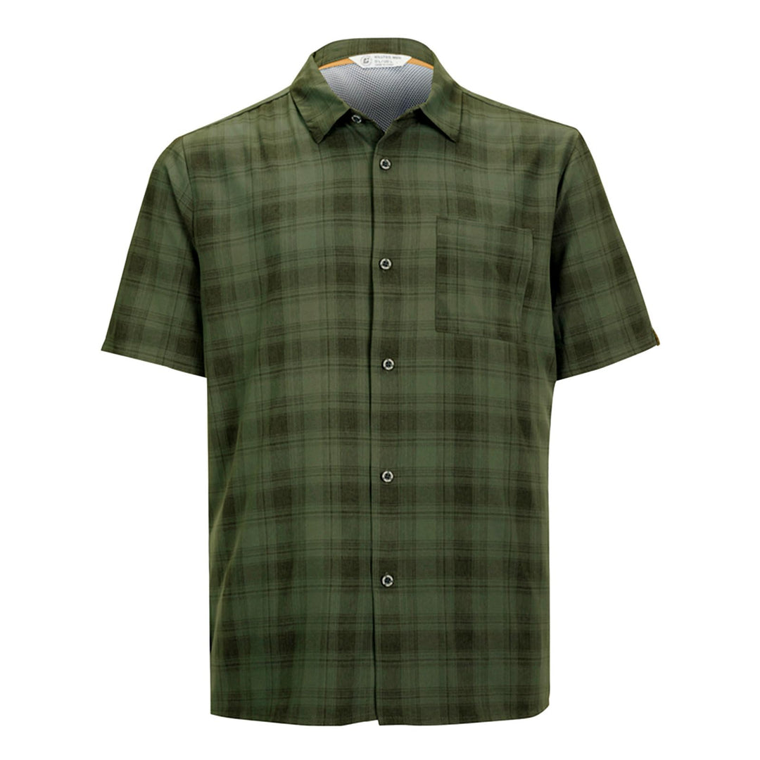 killtec Herren Funktionshemd KOS 98 MN WVN SHRT Oliv M, Oliv M