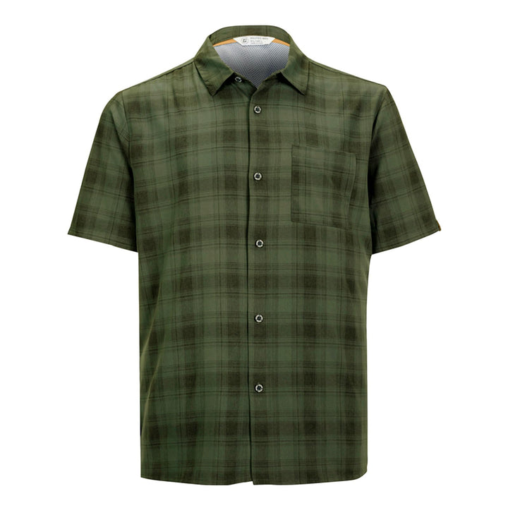 killtec Herren Funktionshemd KOS 98 MN WVN SHRT Oliv M, Oliv M