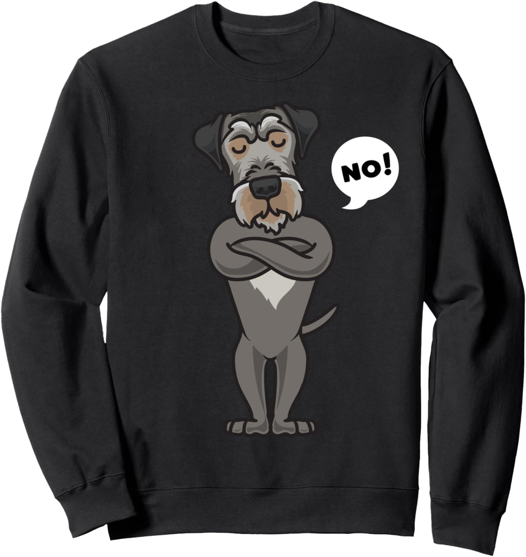 Sturer Irischer Wolfshund Hund lustig Hundebesitze Sweatshirt