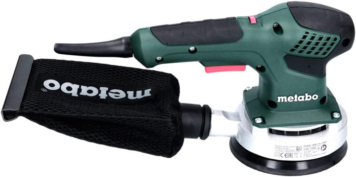 metabo Exzenterschleifer SXE 3125-310 W, 125 mm Schleifteller, 4000-12000 U/min, 3mm Schwingkreis -